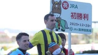 フローレン・ジェルー騎手がJRA初勝利！ 「GIレースを勝ちたい」