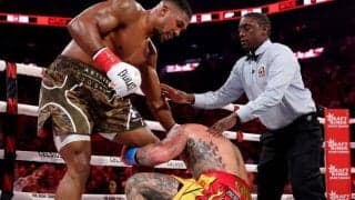 元世界王者ジョシュアが圧倒KO勝ち…お騒がせYouTuberの“茶番劇”に非難の嵐「逃げ回るのがやっと」「実に不愉快だ」