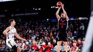 A東京・安藤周人が通算900本の3ポイント成功…「みんなのおかげで積み重ねられた記録です」と感謝