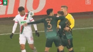 場内騒然！ 菅原由勢にブチギレ… 挑発的ガッツポーズで“一触即発”「何してんだよ」相手選手が突き飛ばす→味方が応戦して混乱