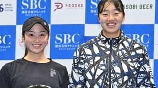  西郷里奈 17歳下しV 1000万円獲得 