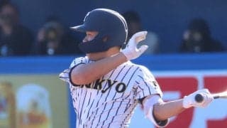 帝京長岡・1年生4番は、逆方向へ長打が打てるパンチ力抜群の頼れる主砲【高校野球界の逸材】
