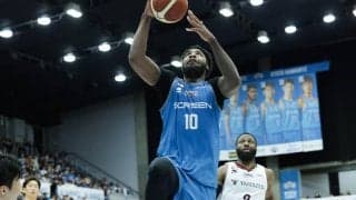 西地区13位の京都ハンナリーズに痛手…ジャクソンが右大腿部筋間血腫で戦線離脱