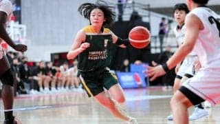 徳島県代表の富岡東が3点差で惜敗　全国高校バスケ女子1回戦