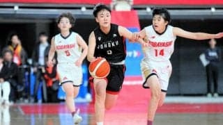 女子・鳥取城北は1回戦突破、男子・米子東は敗退　全国高校バスケ