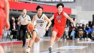 バスケのウインターカップ　女子・倉敷翠松が接戦制し3回戦へ　岡山