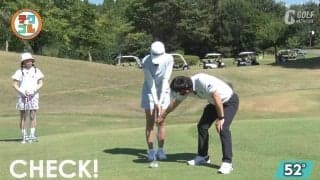 花道からの40ヤードはノーコックアプローチがオススメ