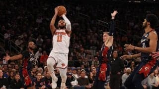 ニックスがクリスマスゲーム3連勝…17点差を挽回してキャバリアーズに逆転勝利