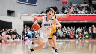 桜花学園がベスト4に、東海大福岡を破る　全国高校バスケ