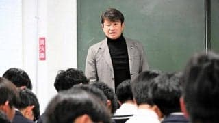 高校総体サッカーでV経験、広島観音の名監督が講演「何のために…」