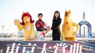【東京大賞典】池田エライザが大井競馬場に登場…初競馬観戦にドキドキ