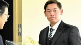 大商大からホークス、鈴木豪太投手「中継ぎで50登板こなす」と抱負