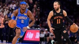 サンダーのSGA、ニックスのブランソンが12月の月間最優秀選手賞に選出