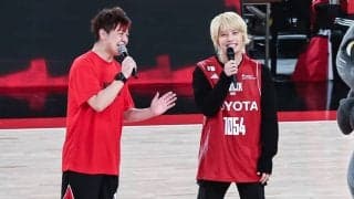 手越祐也がアルバルク東京のホームゲームに登場…自身初の敗戦に「めちゃくちゃ悔しかった」