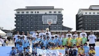 Bリーグ選手が被災地・能登へ。バスケが取り戻した子どもたちの笑顔