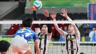 7大会ぶり出場の静清、しぶとく初戦突破　エース鈴木夢優が底力発揮　春高バレー