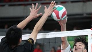 東洋、3年ぶり出場で躍動　最高到達点335センチの2年生コンビで窮地脱出　春高バレー