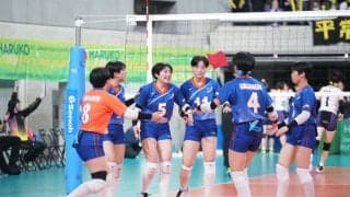 初出場の銀河学院が2回戦進出　女子大会初日（1/5）の1回戦全12試合の結果【春高2026】