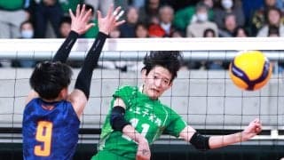 東京・八王子実践、粘りで西彼杵とのフルセット制す　春高バレー