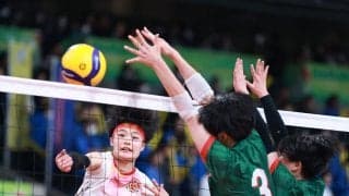 春高バレー　群馬屈指の進学校・高崎女、44年ぶり出場も初戦敗退