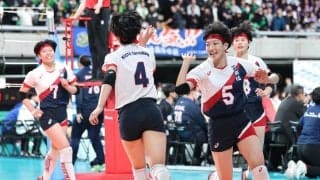 春高バレー　京都橘、2回戦の相手は国民スポーツ大会を制した就実