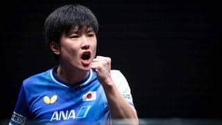 張本智和が4位、18歳・松島輝空が8位、戸上隼輔が19位　上位100位は変動なし｜卓球男子世界ランキング（2026年第2週）