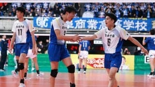 春高バレー　好発進！駿台学園、3冠知るセッター・堀内晴翔「春高にフォーカスしてきた」