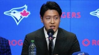 岡本和真の会見で“異様な光景”　現地記者が驚いた人、人、人…「いや、それ以上だったかも」