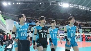 長野県勢は男女とも2回戦で敗退　男子の松本国際「全部のプレーが消極的に」　春高バレー