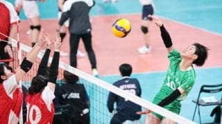 八王子実践、飯山を中心にパワーとつなぎに気迫…新発田商に快勝　春高バレー