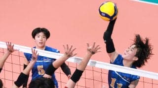 ベスト8に向け好発進　奈良文化、高速パス生かし得点重ねる　春高バレー