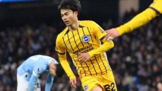 「あまりにも簡単」マンCを絶望させた“美弾”　三笘薫の4か月ぶりゴールに英愕然「ペップはミトマのゴールで勝点を失った」