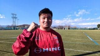 徹底的にラグビーと向き合って。支えてくれた先輩たちへの恩返しを胸にいざ初先発