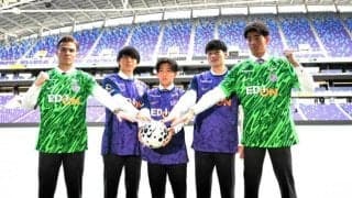 サンフレッチェ広島の新加入5選手が会見　「広島はすごく強かった」