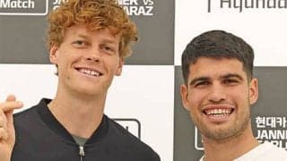  アルカラスとシナー 今季初対戦は卓球？ 