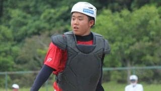 中学球界を代表する強打の捕手が掲げる高校での目標「春夏甲子園で優勝できるように」【“金の卵”中学生連続インタビュー⑮】