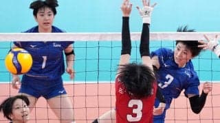 金蘭会が7大会ぶり決勝へ　セッター＆アタッカーの「二刀流」丹山花椿が奮闘　春高バレー