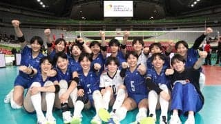 春高バレー　金蘭会が7年ぶり4度目の優勝　選手の歓喜の声「日本一という結果を出せた」