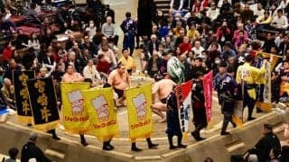 増える懸賞旗、親方のおかげ？　大相撲初場所で過去最高を更新