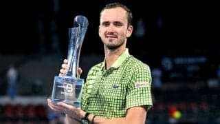 メドベージェフが「ブリスベン国際」初優勝！ナカシマを退けツアー22勝目、愛娘に捧げる開幕戦制覇