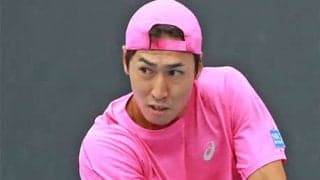  綿貫陽介 逆転負けで全豪OP予選敗退 