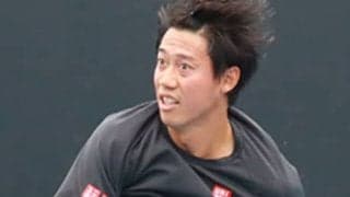  錦織圭 試合前に30分練習、出場なるか 