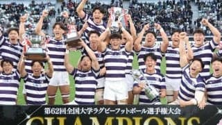 「前へ」を貫いた明治が早稲田との再戦を制し頂点へ--“接点”と“フィットネス”から紐解く王者の正体【大学ラグビー決勝】