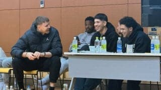 SR渋谷・ベンドラメ礼生がドラ1候補“視察”「楽しみな選手がたくさんいた」赤間賢人にも言及