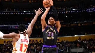 141得点を奪ったレイカーズがホークス撃破で連敗ストップ…8試合ぶり復帰の八村塁は7得点