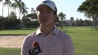 杉浦悠太はソニーオープンに2年連続出場「上位で戦えるように頑張りたい」