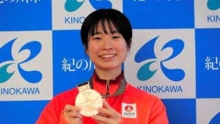 デフリンピック柔道「銅」岸野選手、地元・紀の川市役所表敬　和歌山