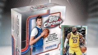 ToppsのNBAカード最新作「NBA 2025−26 TOPPS CHROME」が国内販売開始