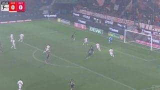 なんでそこに…！？ 伊藤洋輝、抜け出しが「エグすぎる」最終ラインから”爆速ラン”→左足ダイレクトシュート「めっちゃいい」