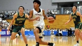 福岡大大濠の白谷柱誠ジャック選手、特別指定選手でB2福岡加入